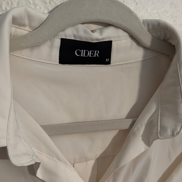 Cider Collar Wrap Buckle Mini Dress - Picture 6 of 10